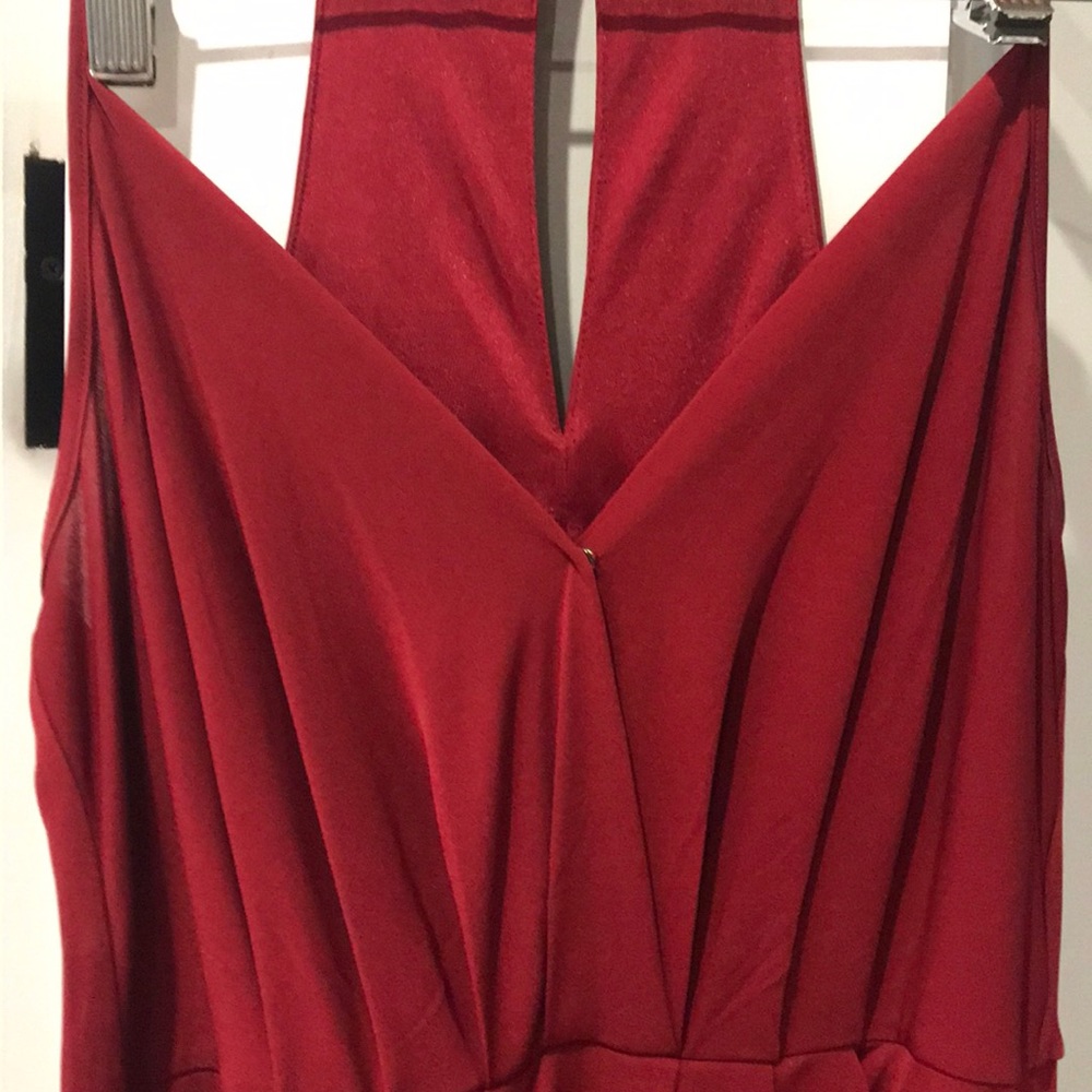 BCBG Silky Red Party Dress